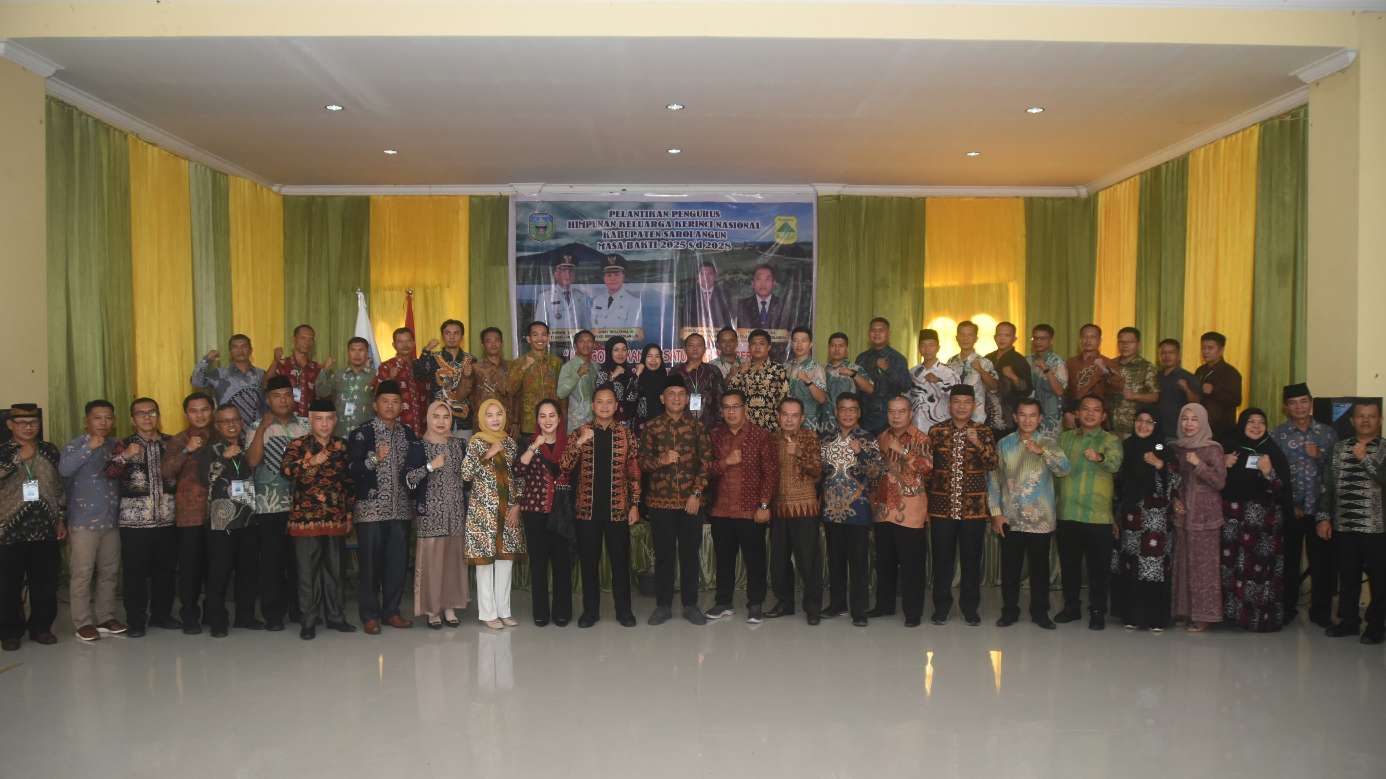 Pengurus DPD HKKN Sarolangun Masa Bakti 2025-2028 Resmi Dilantik, Bupati Sarolangun Hurmin : Mari Bersinergi, Sarolangun Maju