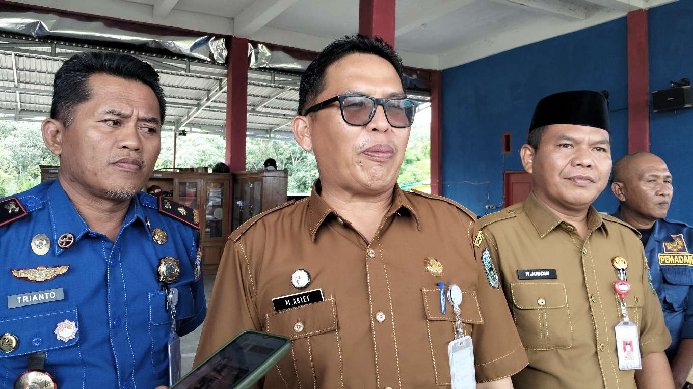 Sidak Ke Damkar Sarolangun, Sekda Sarolangun Muhammad Arief : Pegawai Tidak Disiplin Akan Ditindak Tegas