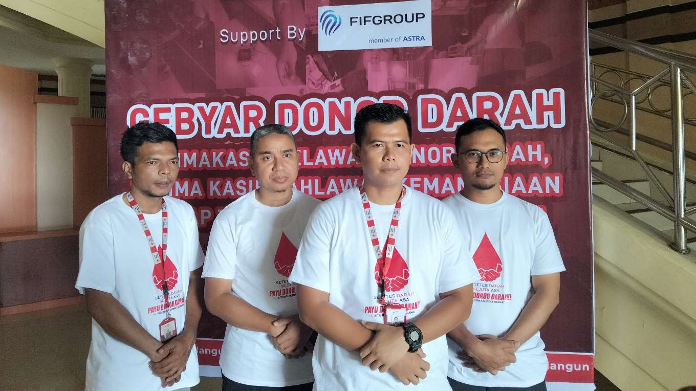 PMI Sarolangun Gelar Gebyar Donor Darah, Berikan Penghargaan Bagi Relawan Donor Darah