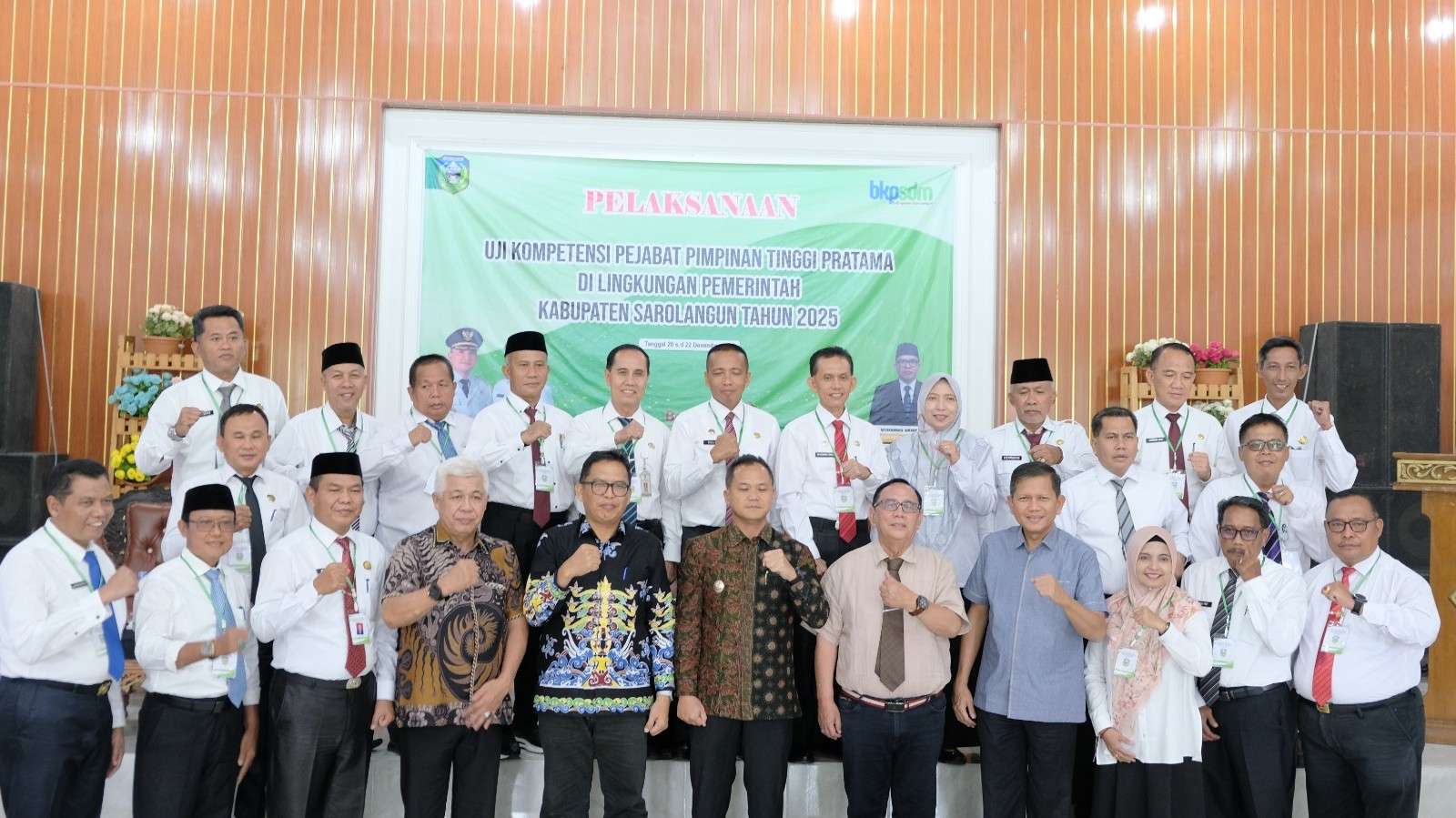 Wabup Sarolangun Gerry Trisatwika Buka Uji Kompetensi Pejabat JPT di lingkungan Pemkab Sarolangun 