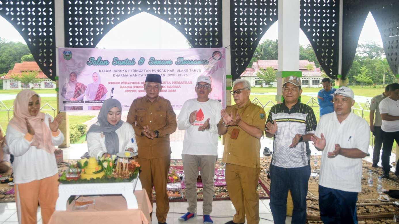 Puncak Peringatan HUT DWP Ke-26 Tahun 2025 Tingkat Kabupaten Sarolangun Berlangsung Sukses 