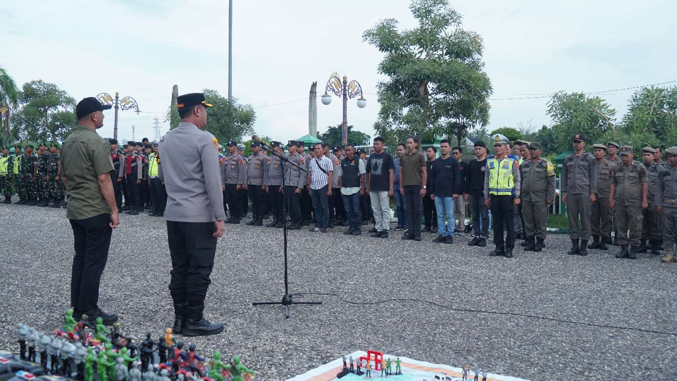 Jelang Malam Pergantian Tahun Baru 2026 Di Sarolangun, Personil Gabungan Disiagakan