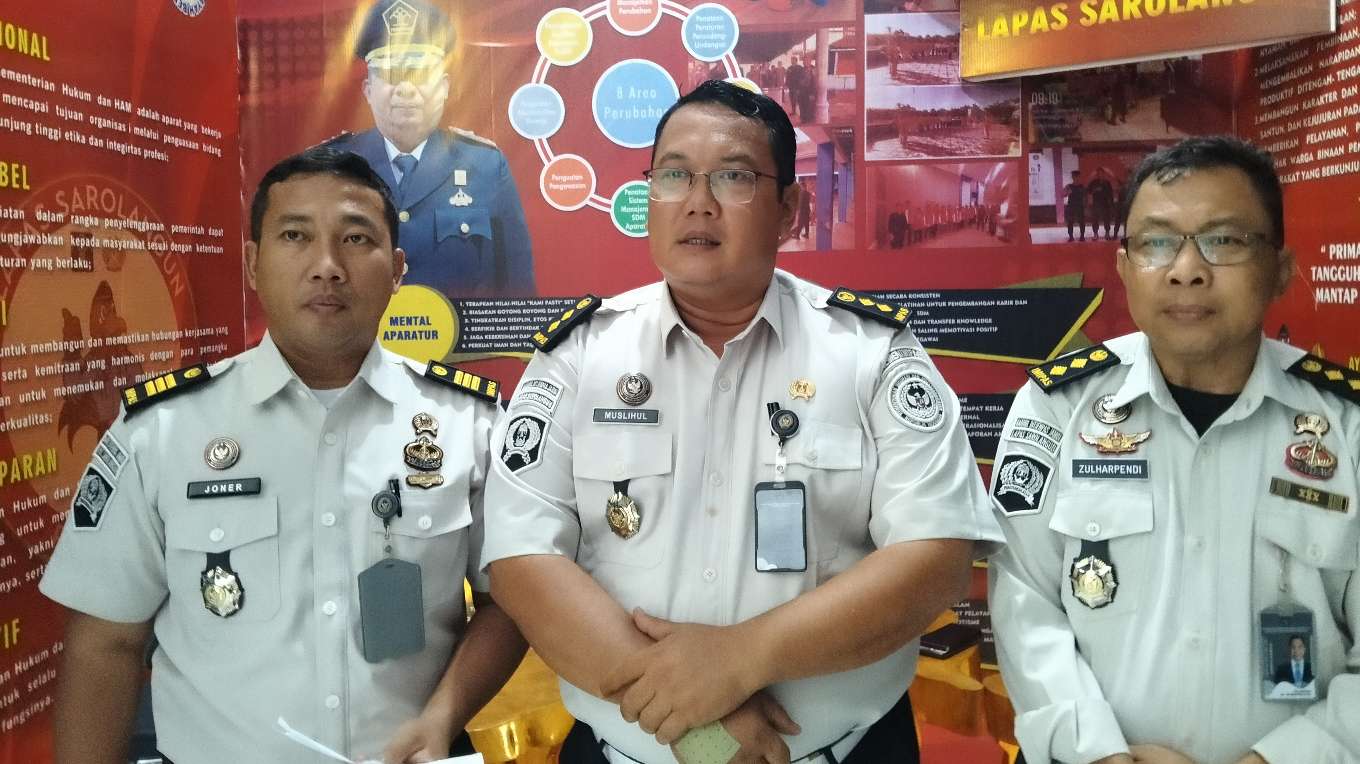 Jumlah WBP Di Lapas Sarolangun Capai 668 Orang, 415 Diantaranya Kasus Narkoba 