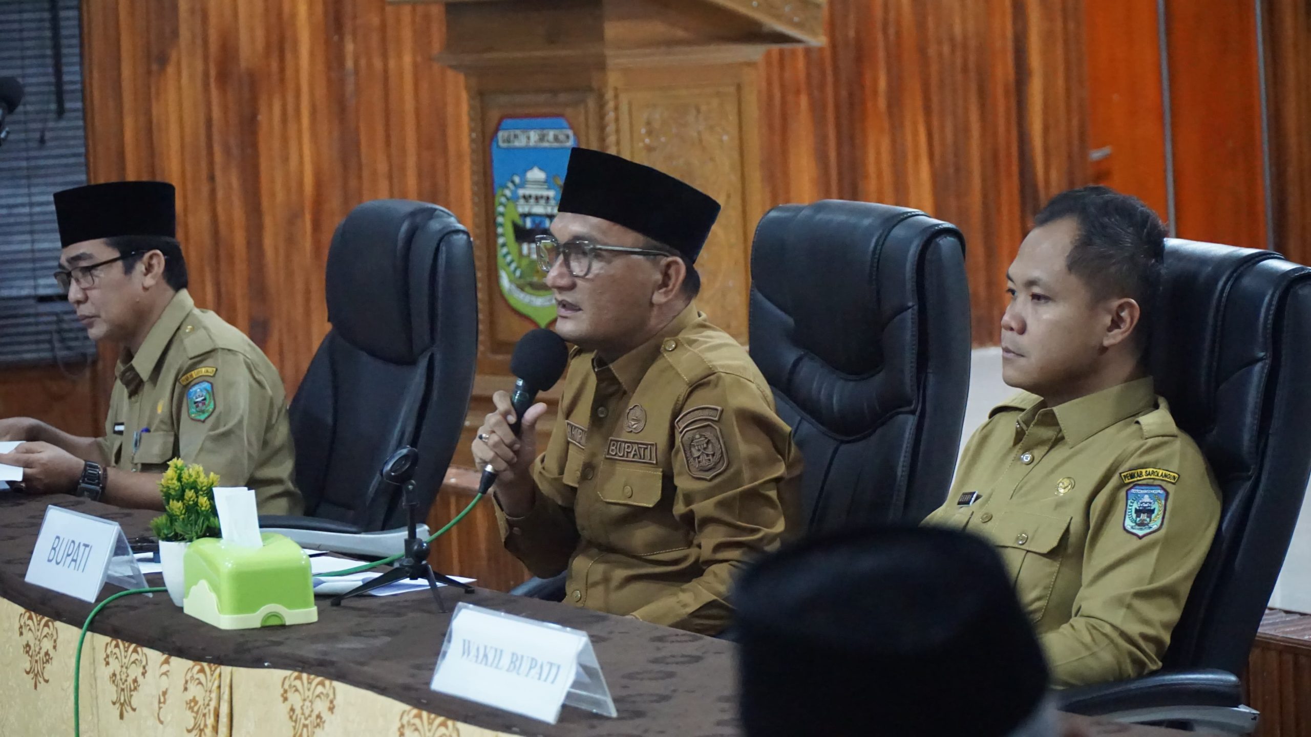 Bupati Sarolangun Hadiri Kegiatan LKPJ Kepala Perangkat Daerah Tahun 2025